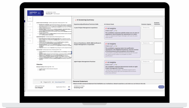 AI Candidate Screening