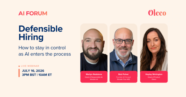 Defensible Hiring AI Forum